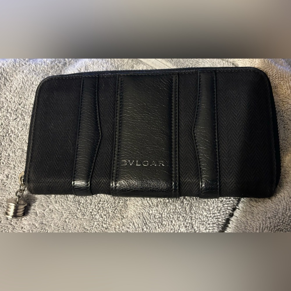 Bvlgari long zippy wallet